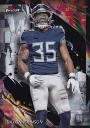 2024 Finest Base Set Dillon Johnson #172 card