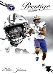 2024 Panini Prestige Base Set Dillon Johnson #356 card