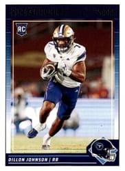 2024 Score Base Set Dillon Johnson #301 card