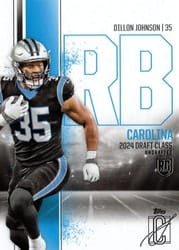 2024 Topps Signature Class Base Set Dillon Johnson #191 card