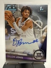 2023-24 Bowman University Chrome Bowman Chrome Prospects Autographs Dillon Jones #BCPA-DIJ card