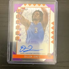 2024-25 Finest Rookie Finest Autographs Dillon Jones #RFA-DJ card