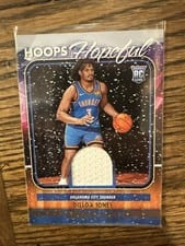 2024-25 Hoops Hoops Hopeful Memorabilia Dillon Jones #HHM-DJT card
