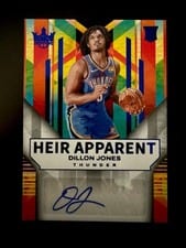 2024-25 Panini Court Kings Heir Apparent Autographs Dillon Jones #HA-JNE card