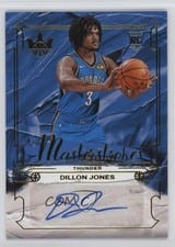 2024-25 Panini Court Kings Masterstrokes Autographs Dillon Jones #MS-DIL card