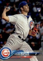 2018 Topps Base Set Dillon Maples #572 card