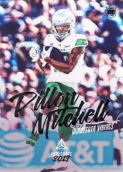 2019 Panini Luminance Base Set Dillon Mitchell #190 card