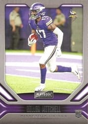 2019 Panini Playbook Base Set Dillon Mitchell #161 card