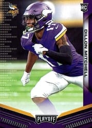 2019 Panini Playoff Base Set Dillon Mitchell #261 card