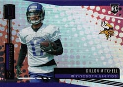 2019 Panini Unparalleled Base Set Dillon Mitchell #242 card
