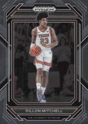 2023 Panini Prizm Draft Picks Base Set Dillon Mitchell #35 card