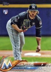 2018 Topps Base Set Dillon Peters #224 card