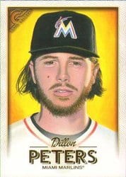 2018 Topps Gallery Base Set Dillon Peters #108 card