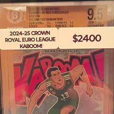 2024 Panini Crown Royale Euroleague Kaboom Dimitris Diamantidis #16 card