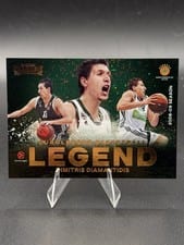 2025-26 Panini Contenders EuroLeague EuroLeague Basketball Legends Dimitris Diamantidis #5 card