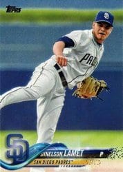 2018 Topps Base Set Dinelson Lamet #97 card