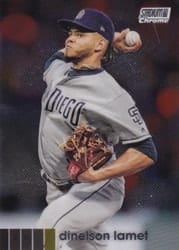 2020 Stadium Club Chrome Base Set Dinelson Lamet #347 card