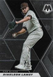 2021 Panini Mosaic Base Set Dinelson Lamet #89 card