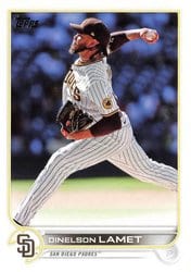 2022 Topps Update Base Set Dinelson Lamet #US18 card