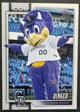 2026 Topps Mascots Autographs Dinger #M-4 card