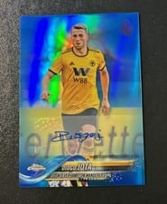 2018 Topps Chrome Premier League Diogo Jota #9 card
