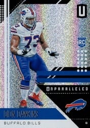 2018 Panini Unparalleled Base Set Dion Dawkins #24 card