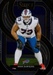 2024 Panini Select Base Set Dion Dawkins #152 card