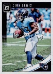 2018 Donruss Optic Base Set Dion Lewis #97 card