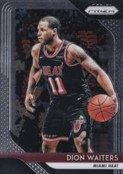 2018-19 Panini Prizm Base Set Dion Waiters #166 card