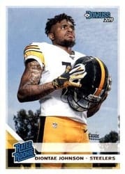 2019 Donruss Base Set Diontae Johnson #327 card