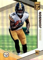 2019 Donruss Elite Base Set Diontae Johnson #142 card