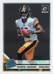 2019 Donruss Optic Base Set Diontae Johnson #177 card