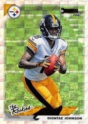 2019 Donruss The Rookies Diontae Johnson #TR-27 card
