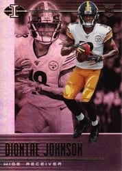 2019 Panini Illusions Base Set Diontae Johnson #72 card