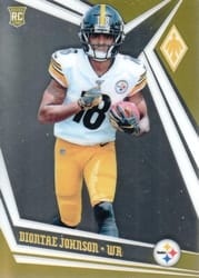 2019 Panini Phoenix Base Set Diontae Johnson #128 card