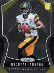 2019 Panini Prizm Base Set Diontae Johnson #352 card