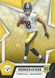 2019 Panini Rookies & Stars Base Set Diontae Johnson #128 card