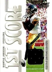 2020 Score First Score Diontae Johnson #FS-DJ card