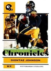 2021 Panini Chronicles Base Set Diontae Johnson #93 card