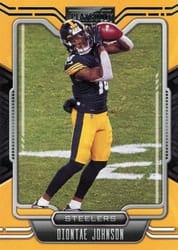 2021 Panini Playbook Base Set Diontae Johnson #94 card