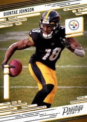 2021 Panini Prestige Base Set Diontae Johnson #170 card