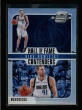 2018 Panini Contenders Optic Hall of Fame Contenders Dirk Nowitzki #1 card
