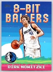 2025-26 Topps 8-Bit Ballers Dirk Nowitzki #8B-22 card