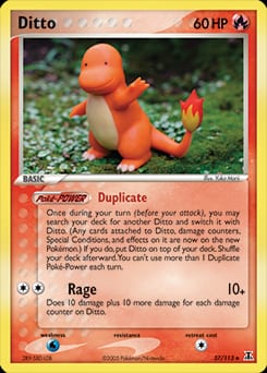 2005 Delta Species Ditto #37 card