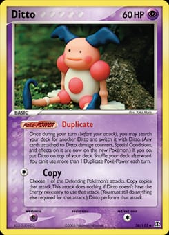2005 Delta Species Ditto #38 card