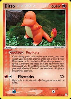 2005 Delta Species Ditto #61 card