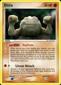 2005 Delta Species Ditto #62 card