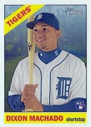 2015 Topps Heritage Base Set Dixon Machado #570 card