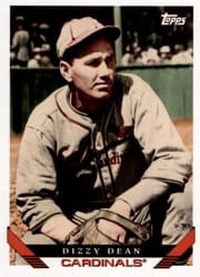 2019 Topps Archives Base Set Dizzy Dean #233 card