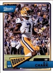 2018 Panini Classics Base Set DJ Chark #228 card